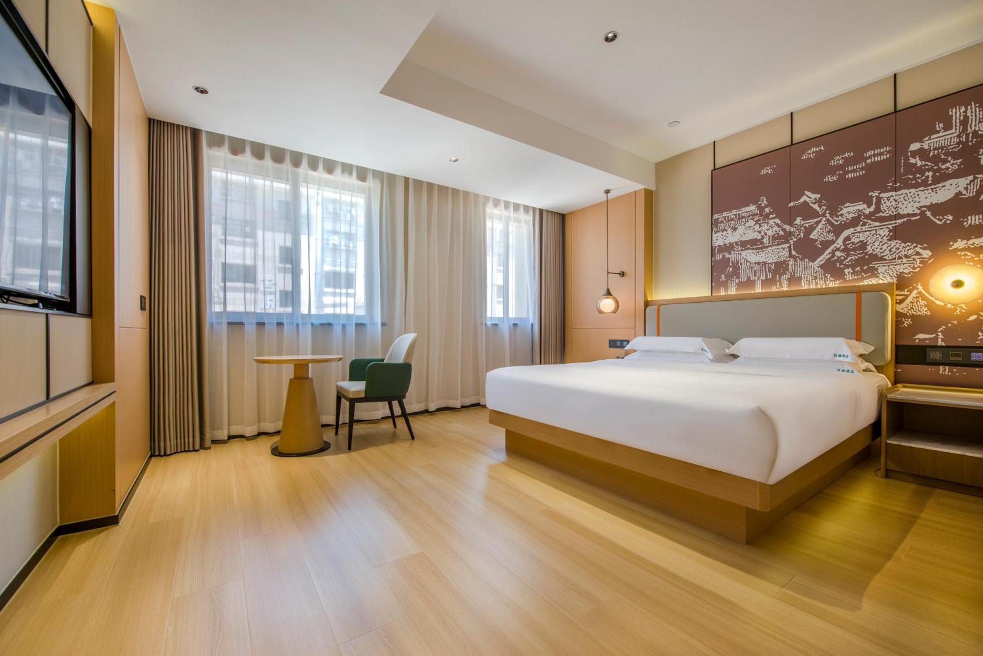 Yiwu Baide Theme Hotel Buitenkant foto
